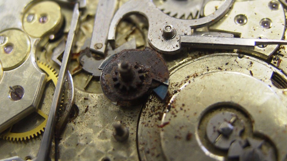 Reparatur mechanische Uhr